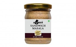 Auber Sandwich Masala   Glass Jar  65 grams
